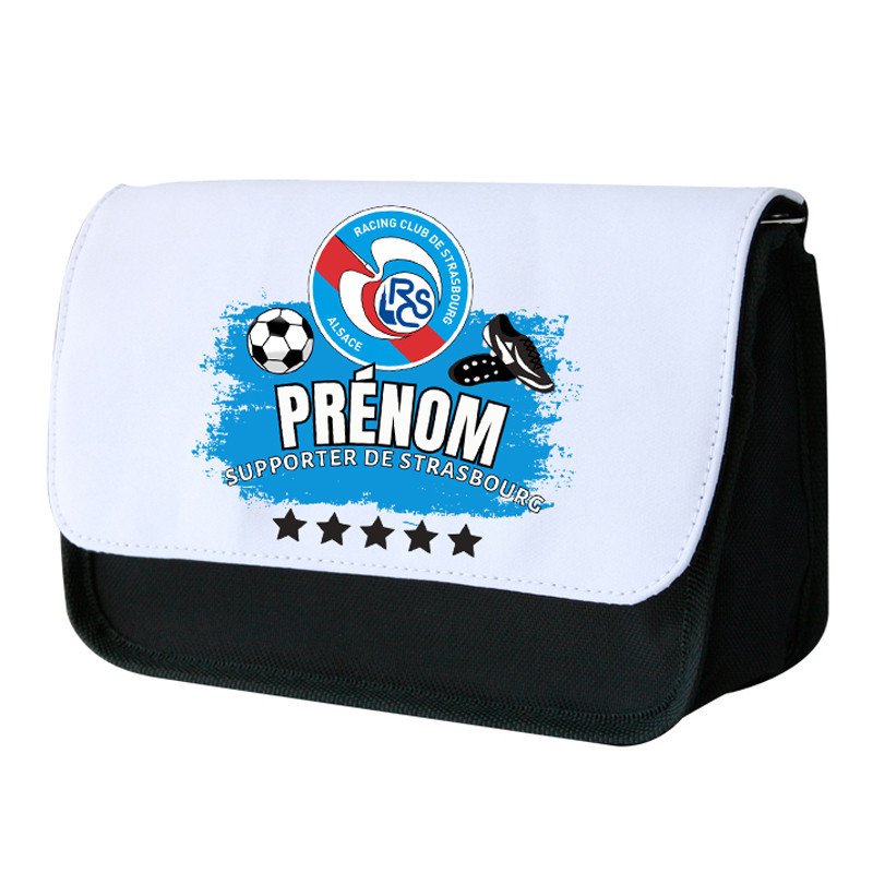 Trousse école personnalisé supporter Strasbourg