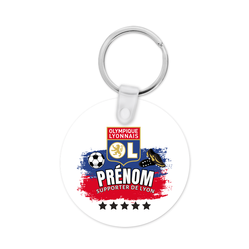 porte clef supporter de lyon