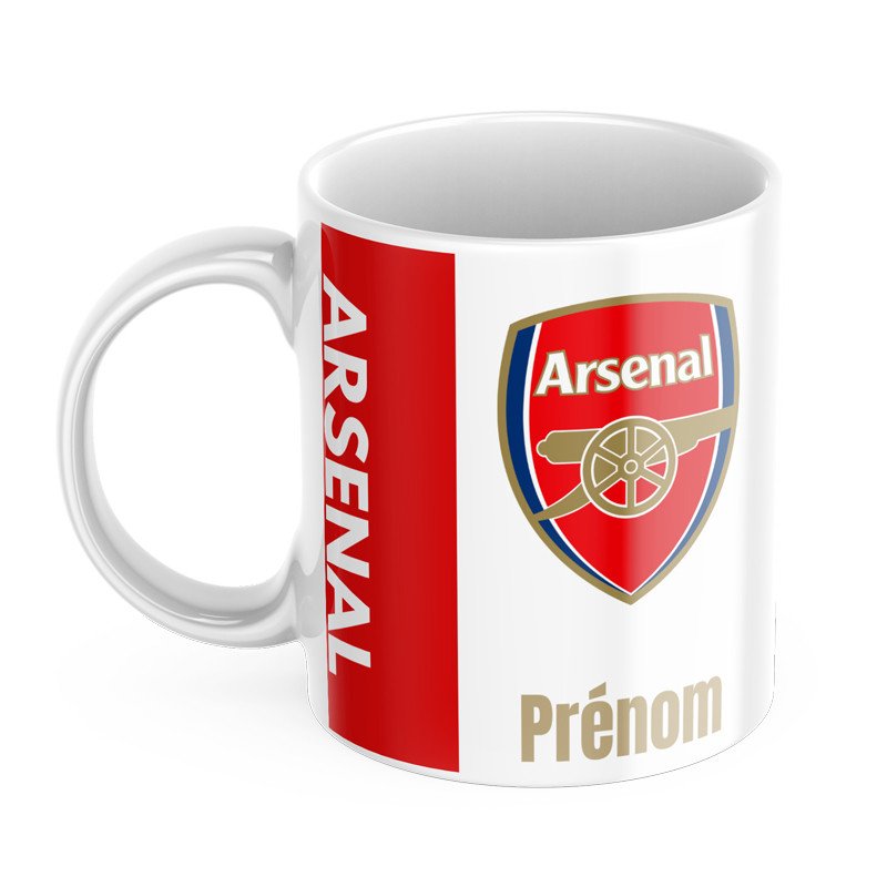 Tasse Mug personnalisé foot Arsenal