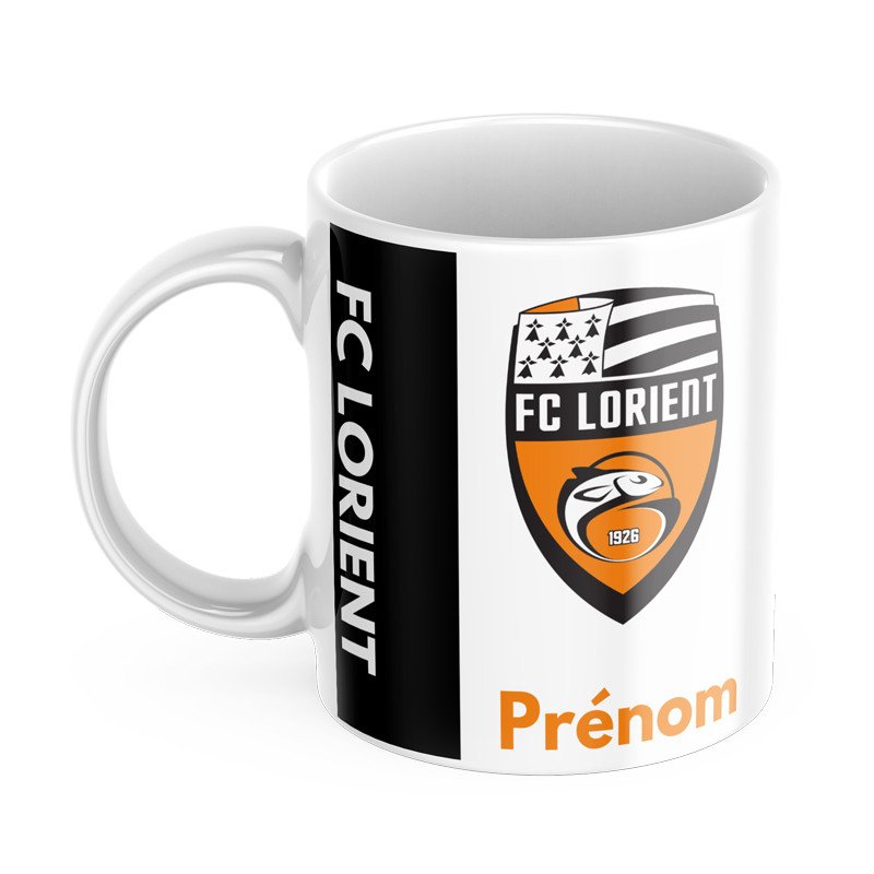 Tasse Mug personnalisé foot Lorient