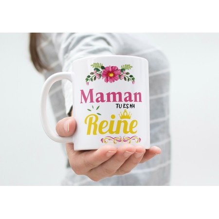 mug tasse maman tu es ma reine