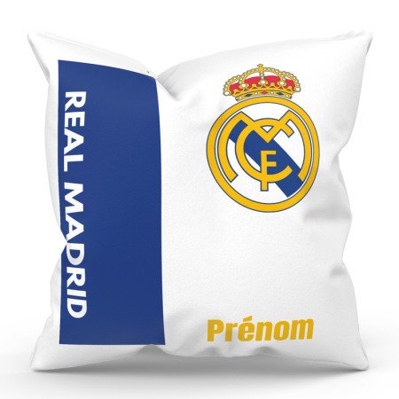 Coussin personnalisé real madrid avec prénom