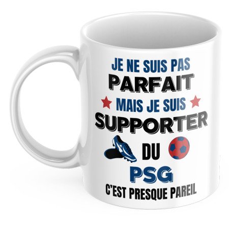 tasse personnalisée supporter du psg