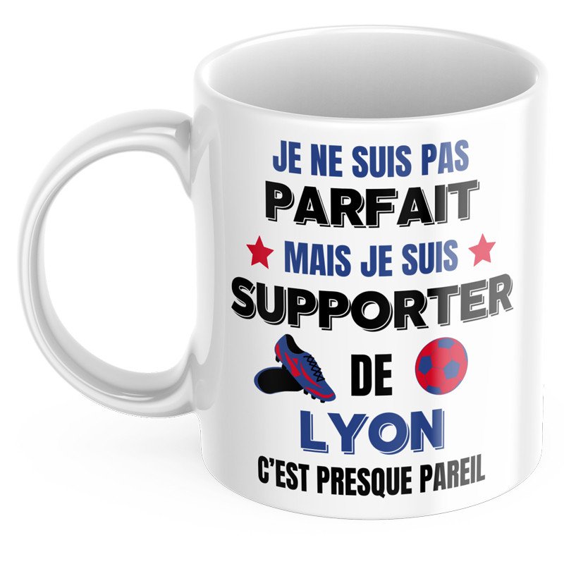 tasse supporter de lyon