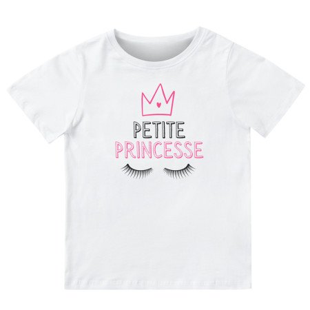 T-shirt enfant personnalisé petite princesse