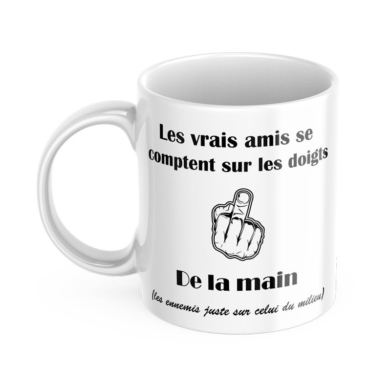 tasse mug personnalisée les vrais amis