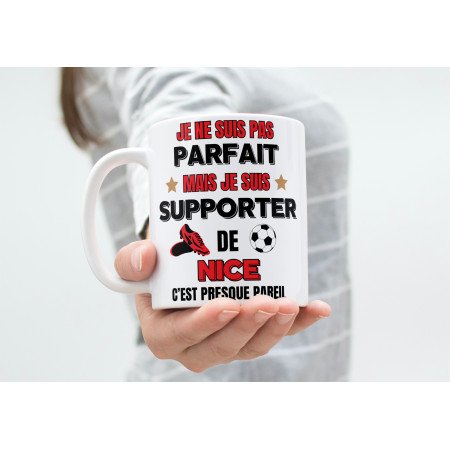 tasse personnalisée supporter nice