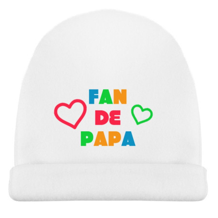 bonnet naissance bébé fan papa