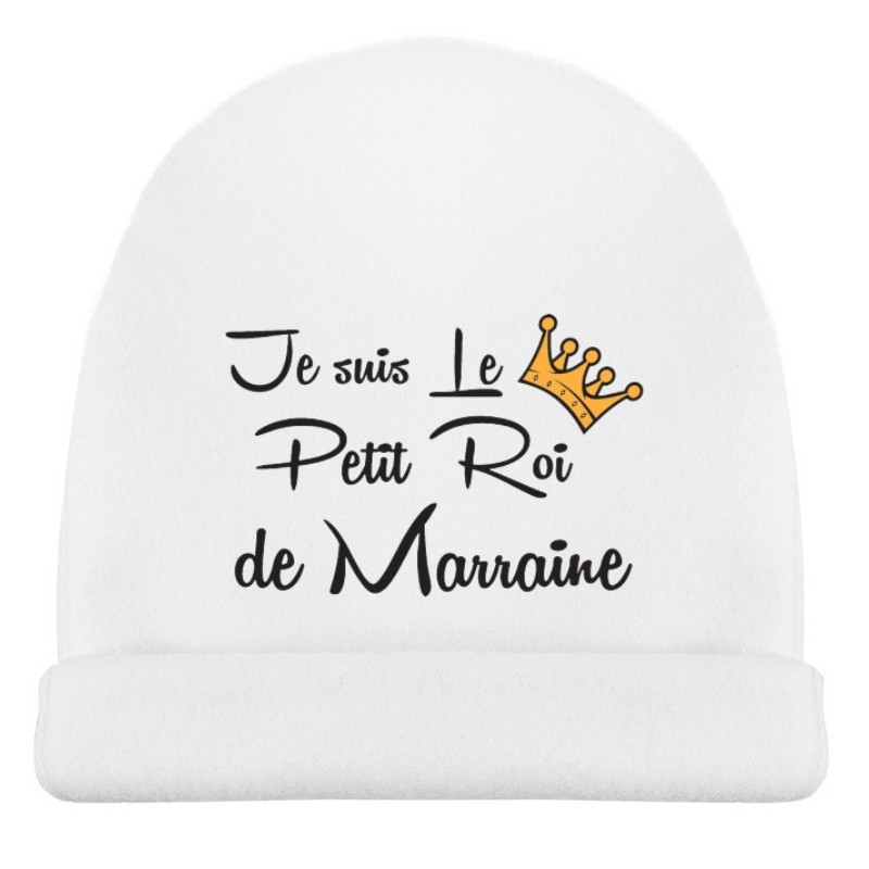 bonnet naissance roi marraine