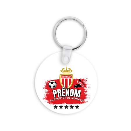 Porte clé personnalisé supporter de Monaco