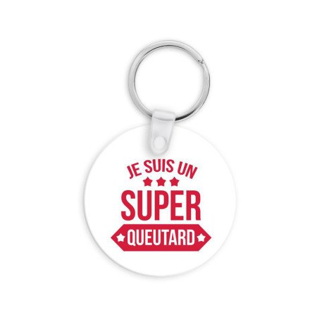 Porte clé personnalisé super queutard