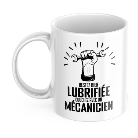 Tasse personnalisée restez bien lubrifiée