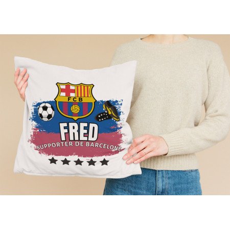 Coussin personnalisé prénom Barcelone