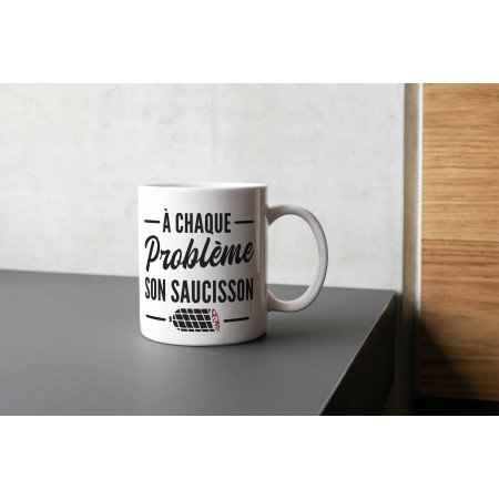 tasse mug humour drôle a chaque problème