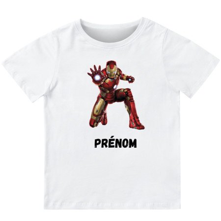 T-shirt personnalisé Iron man