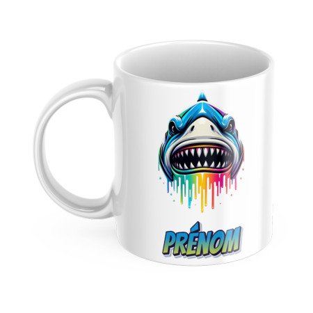 Mug personnalisé avec un requin