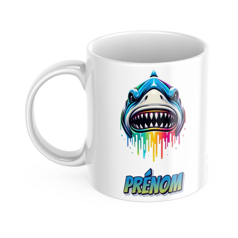 Mug personnalisé avec un requin