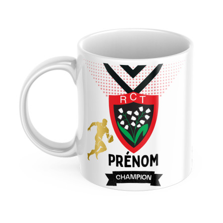 Mug Rugby personnalisé Top 14 Club Toulonnais