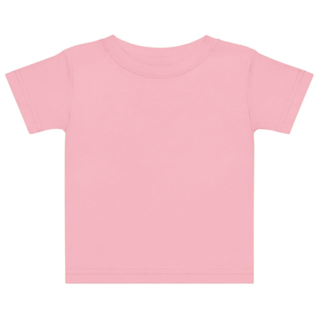 t-shirt bébé rose