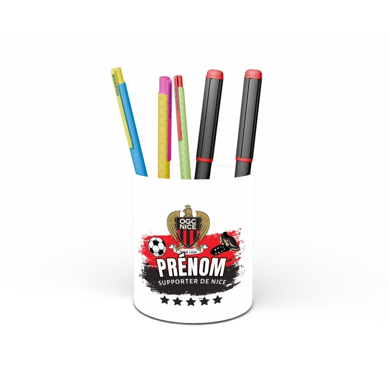 Pot à crayons personnalisé Nice