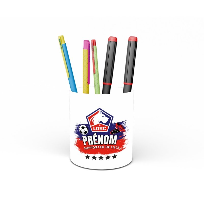 Pot à crayons personnalisé Lille