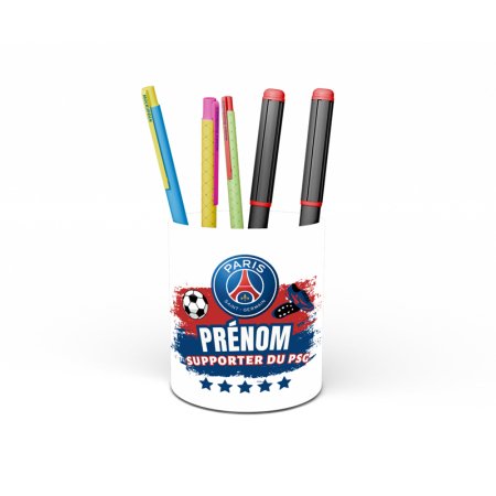 Pot à crayons personnalisé PSG