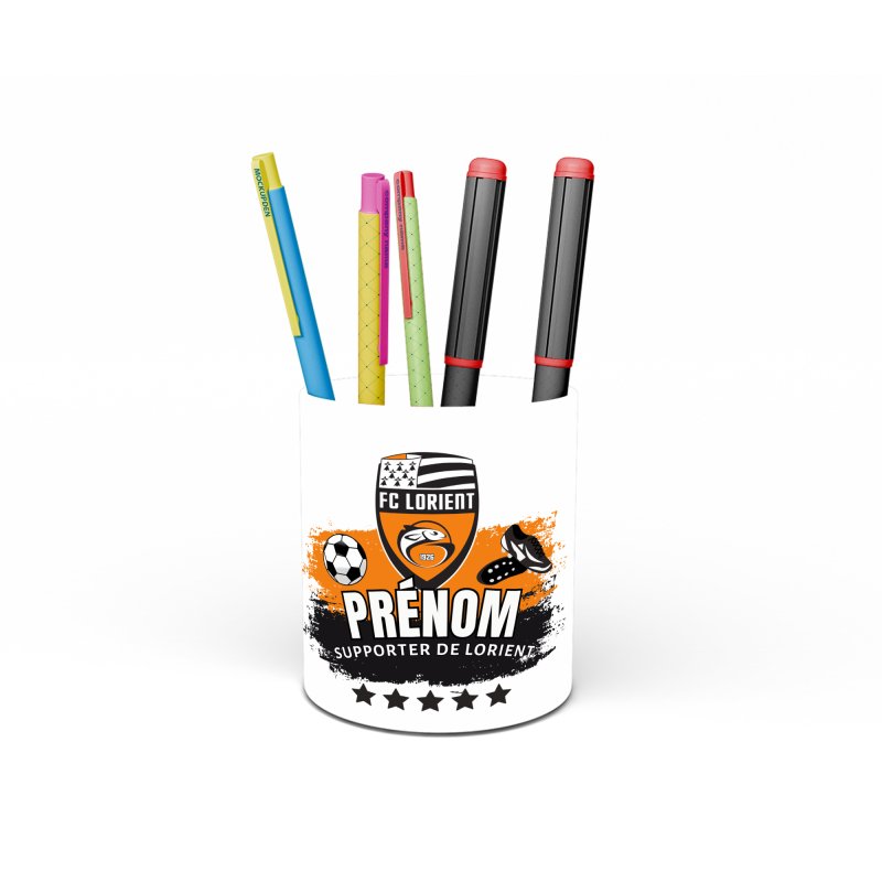 Pot à crayons personnalisé Lorient