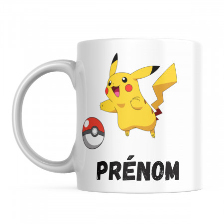 Mug personnalisé avec Pikachu des pokemons