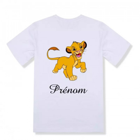 T-shirt personnalisé avec Simba
