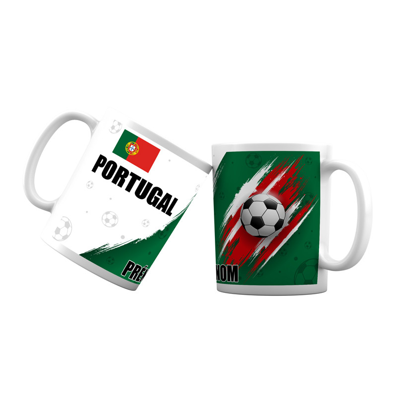 Mug personnalisé foot Portugal
