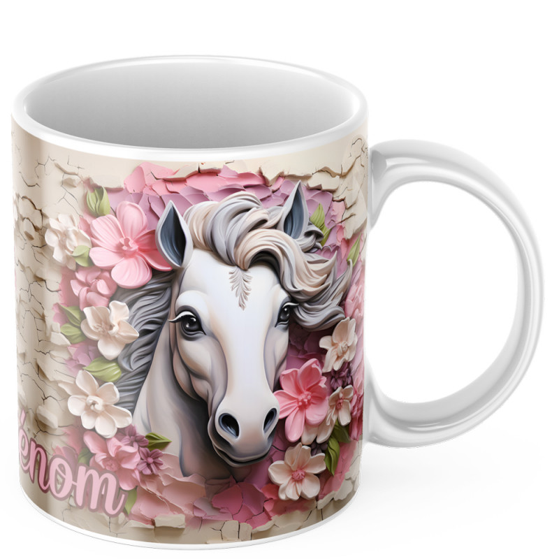 Mug personnalisé avec un cheval