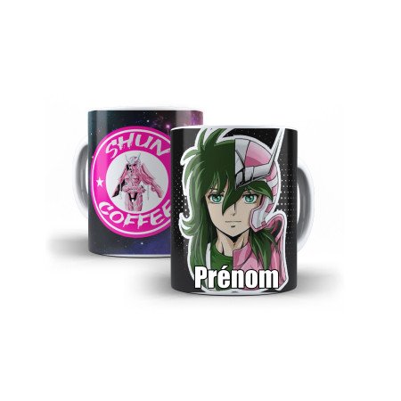 Mug personnalisé avec Shun chevalier du zodiaque