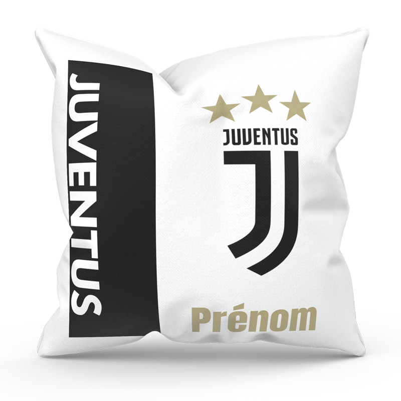 Coussin personnalisé Juventus avec prénom
