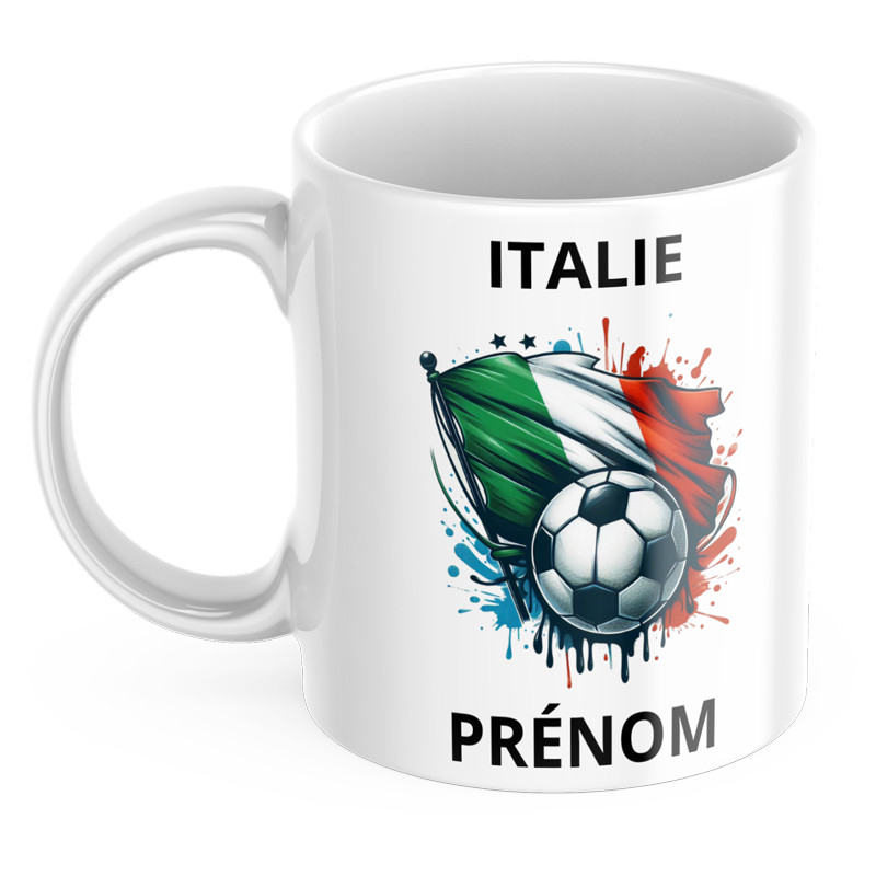Mug personnalisé aux couleurs de l'Italie
