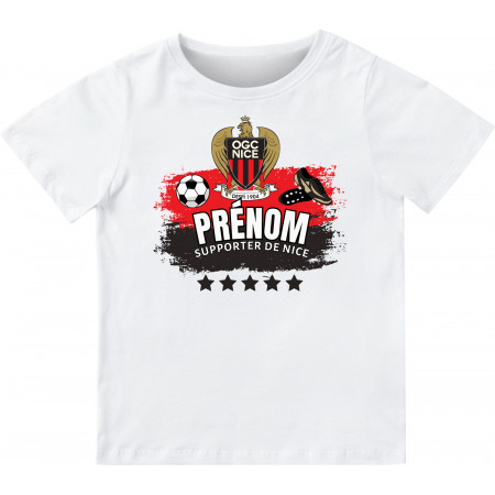 T-shirt personnalisé Foot OGC Nice