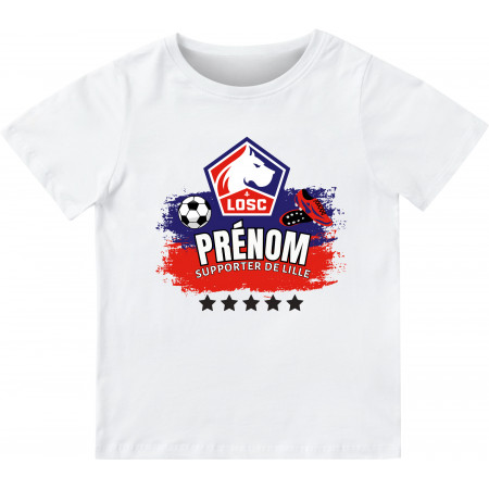 T-shirt personnalisé Foot Lille