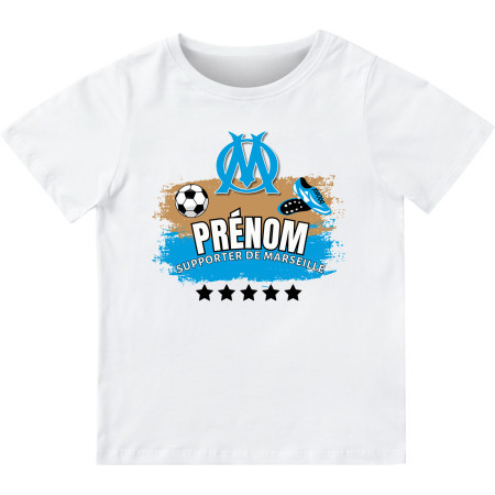 T-shirt personnalisé Foot Marseille