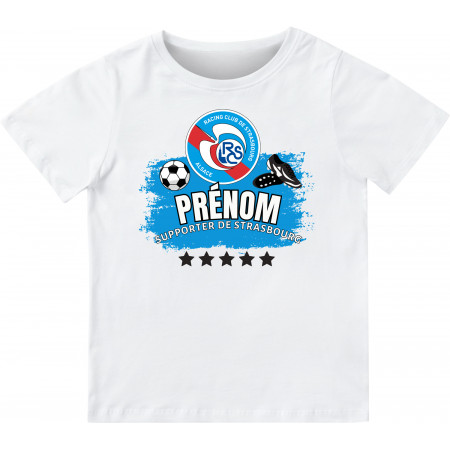 T-shirt personnalisé Foot Strasbourg