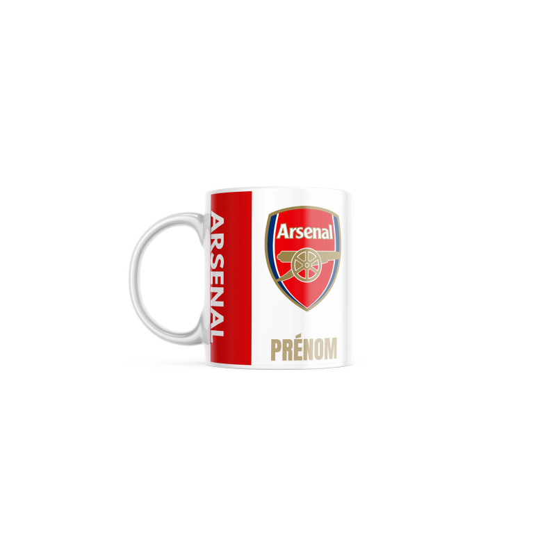 Tasse Mug personnalisé foot Arsenal