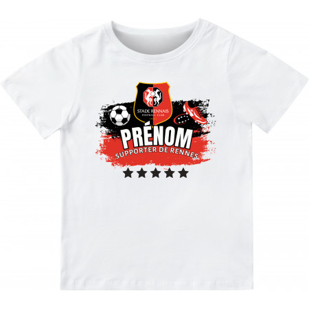 T-shirt personnalisé Foot Rennes