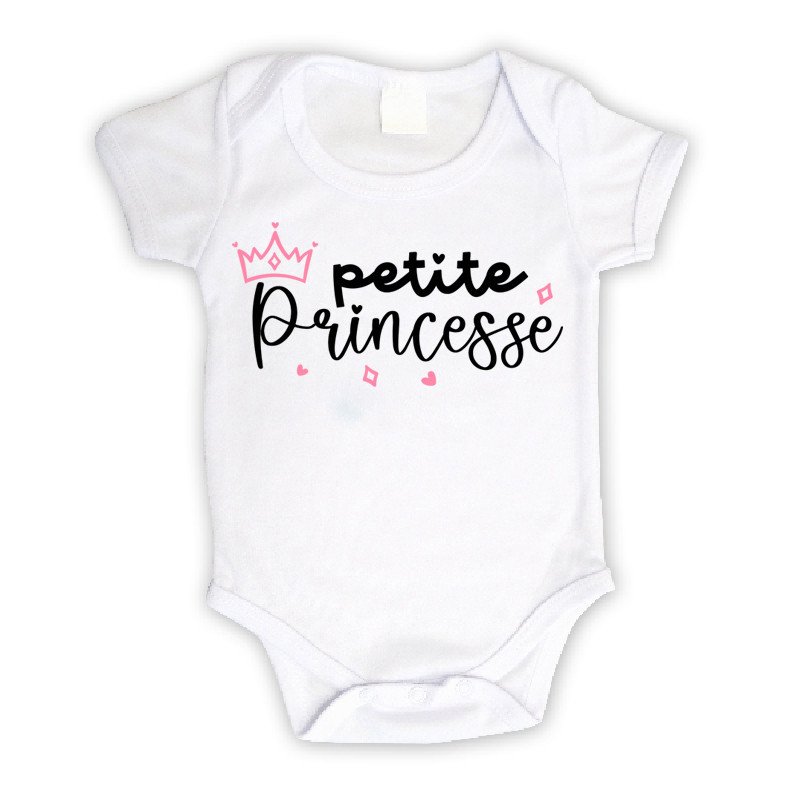 Body pour bébé personnalisé petite princesse